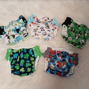 5 Owl be green cloth trainers